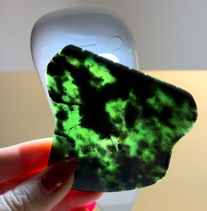 GUA SHA JADE STONE 100% NEPHRITE ****SALE!!!!!