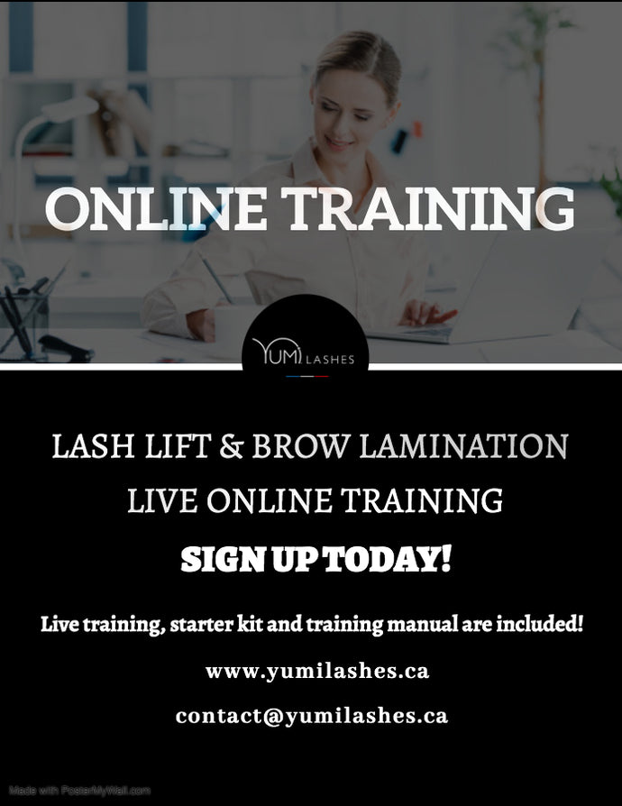 YUMI™Lashes & Brow Lamination - Online Training